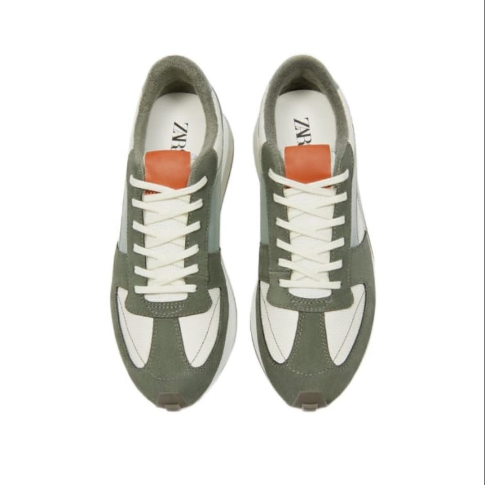 ZARA RETRO RUNNING SNEAKERS 2311/820 SIZE 11